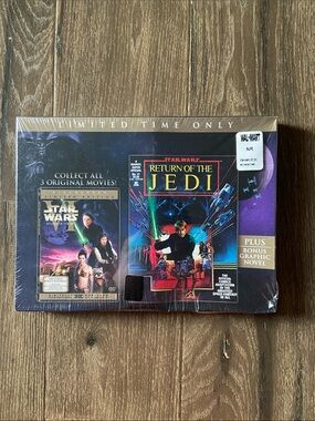Star Wars Return of the Jedi Trilogy Box Set - Black & Purple